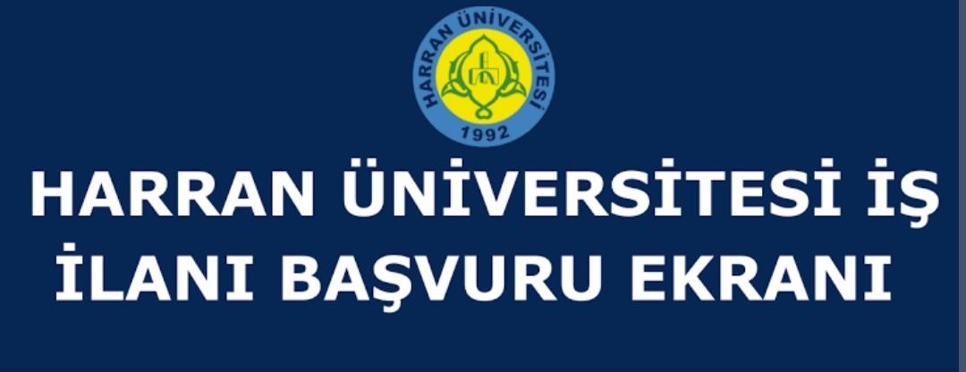 Harran Üniversitesi Personel Alım