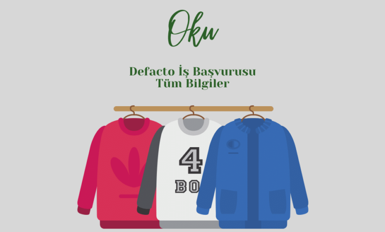 Defacto İş Başvurusu