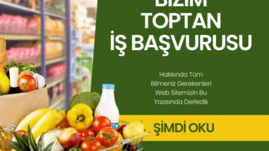 Bizim Toptan İş Başvurusu