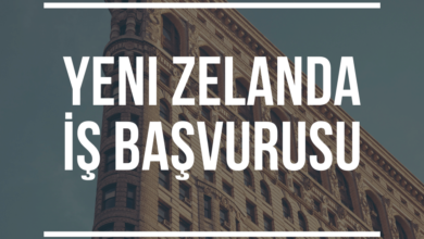 Yeni Zelanda İş Başvurusu